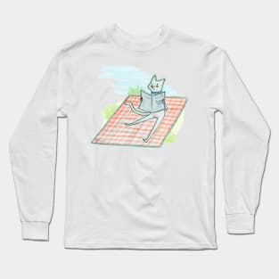 cat news Long Sleeve T-Shirt